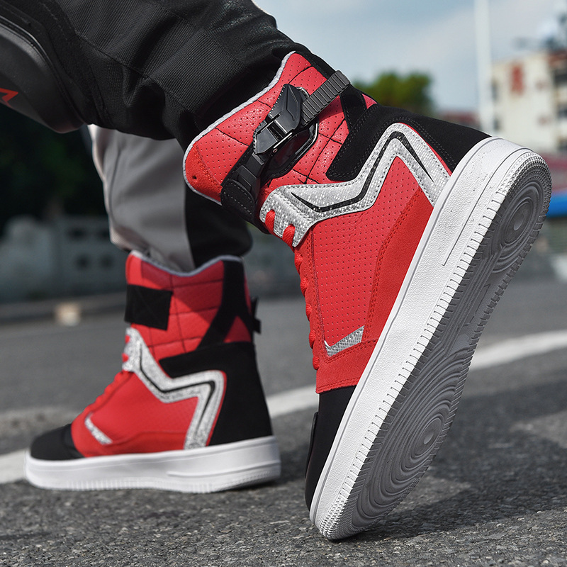 ddmytiger New men's and women's fashionable plus size shoes, casual, wear-resistant, anti slip, comfortable motorcycle board shoes C ddmythu