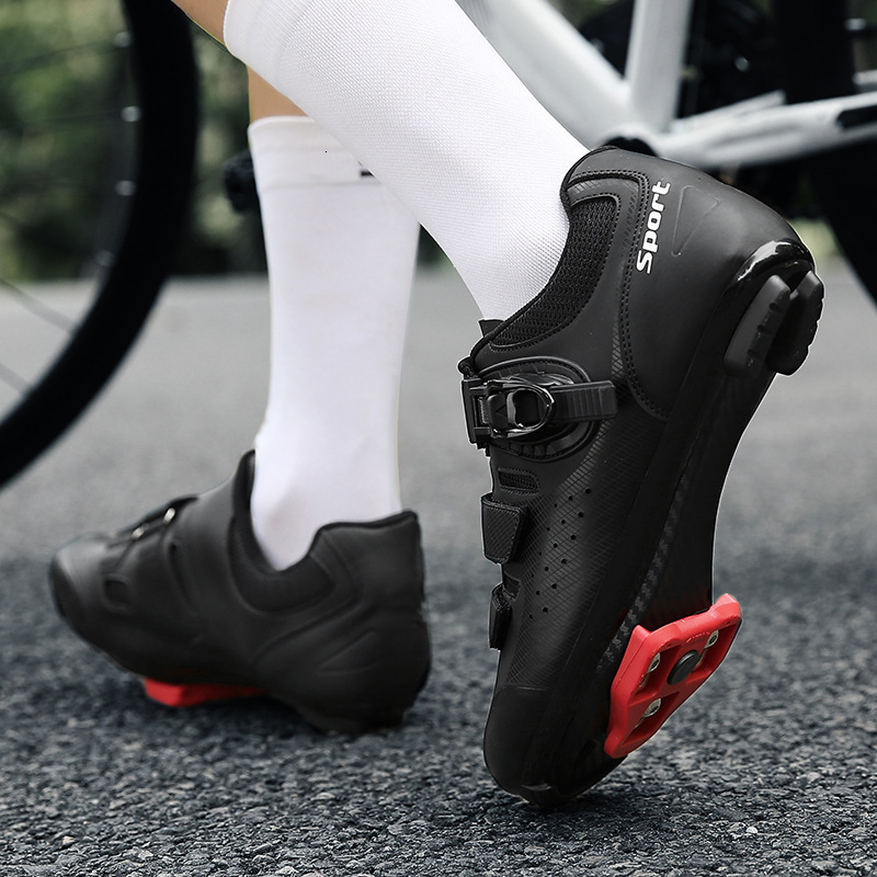 ddmytiger Large anti slip couple road cycling breathable mountain buckle bicycle men's shoes C ddmythur