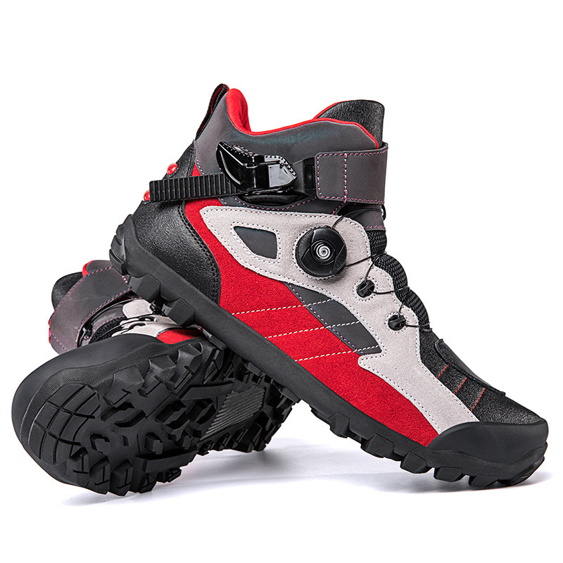 ddmytiger Fashionable and trendy couple plus size outdoor leisure anti-skid motorcycle shoes C ddmythur