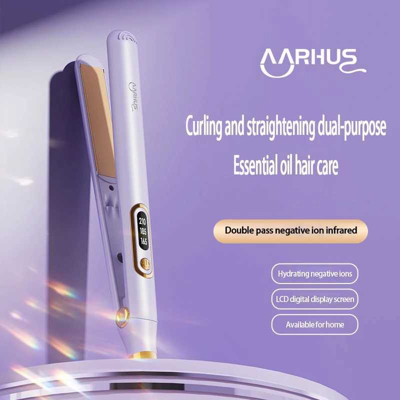 Suitable for all types of hair straightener and curling iron 2-in-1 latest patented negative ion hair care safe hair styling tool CL240923
