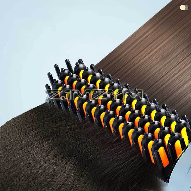 Wireless hair straightener portable mini flat panel negative ion non-destructive power supply comb charging hair straightener CL240923