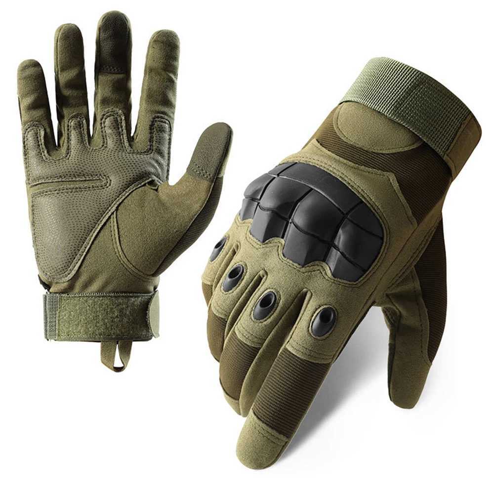 Luva Moto Mens Motorcycle Gloves Touch Screen Motocross Riding Gloves Protective Equipment Full Finger Gloves Moto Black W240923