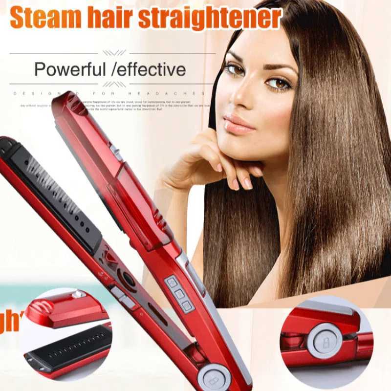 Professional curling and straightening iron easy to use at home CL240923