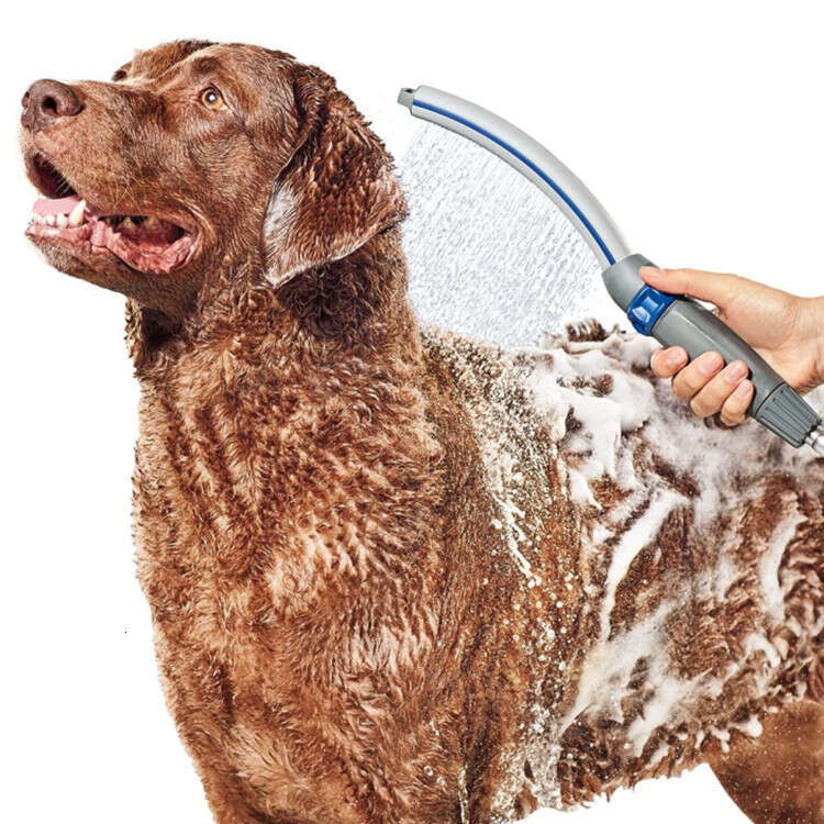 Pet bath multifunctional comb dog with adjustable water volume of 2.5 meters shower set pet supplies