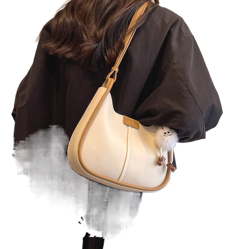 Korean Fashion Multifunctional Women's Armpit 2025 Autumn And Winter New Item Niche Commuting Small Square Design Fee Crossbody Bag Women's 