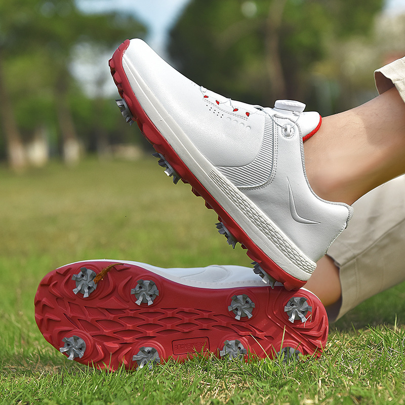 ddmytiger Spring and summer new men's outdoor leisure golf shoes with detachable anti slip studs C