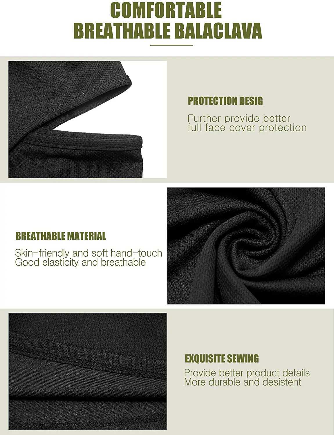 Balaclava Face Mask Summer Balaclava Sunscreen Long Neck Mask Mens Bicycle Fishing Skiing Face Mask Y240923