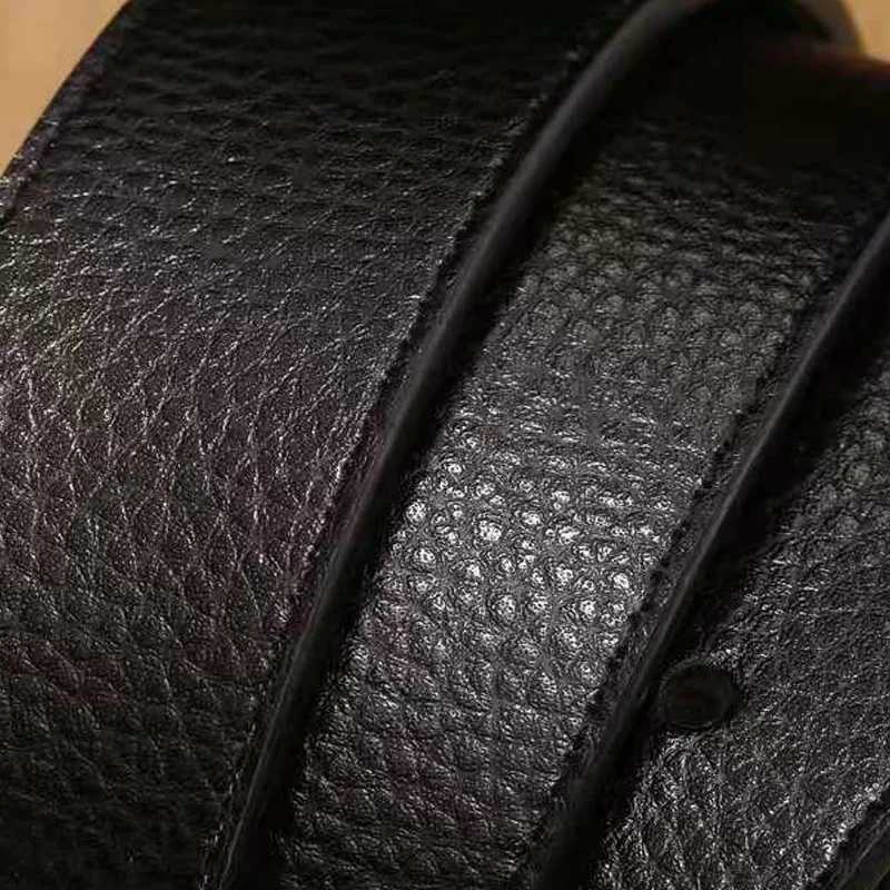 Replacement Mens Belt Strap Durable 38mm Genuine Leather No Buckle Hot Fashion DIY New 7 ColorsX240923