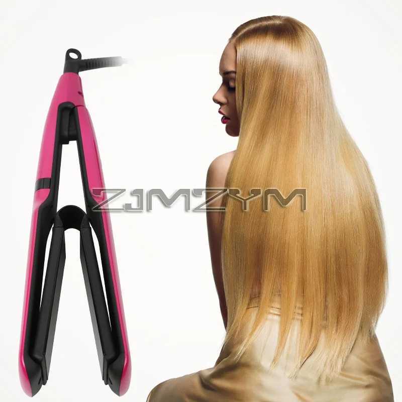 Hair straightener curling iron fast heating adjustable temperature professional salon styling tool CL240923