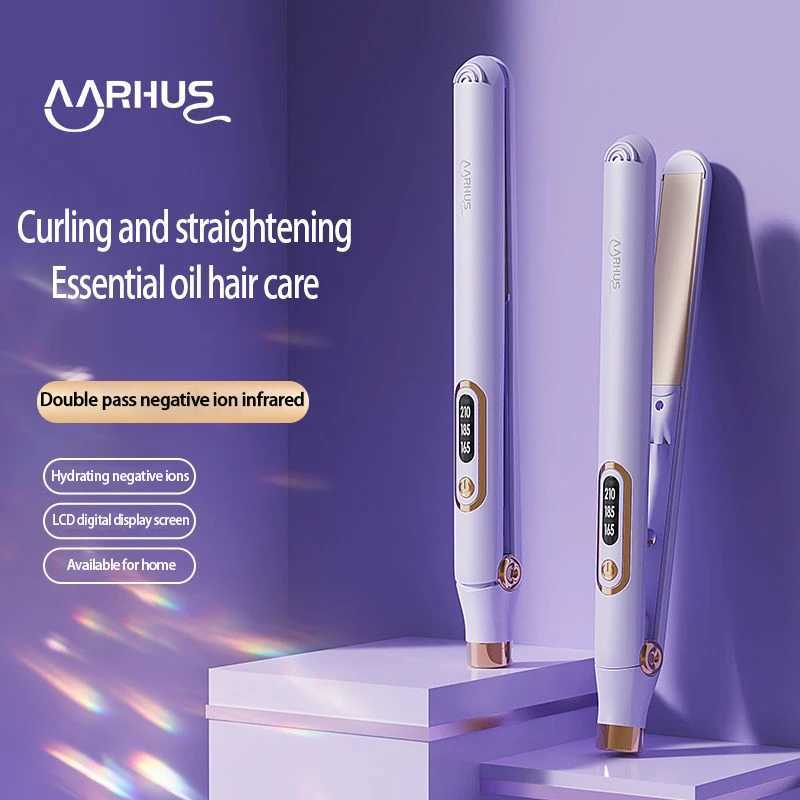 Suitable for all types of hair straightener and curling iron 2-in-1 latest patented negative ion hair care safe hair styling tool CL240923