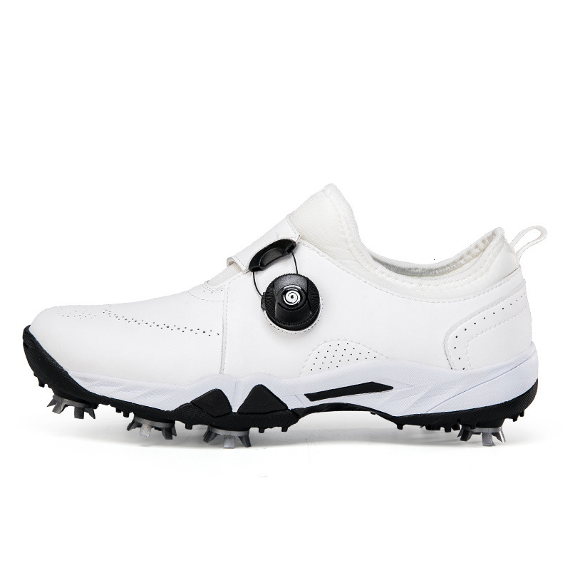 ddmytiger Hot selling 2024 summer plus size couple non slip golf shoes, detachable professional sole rotating button shoes C ddmythur