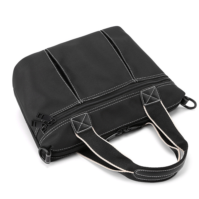 2025 New Single Shoulder Women's Trendy And Versatile Simple Fashion Designer Bag Korean Edition Large Capacity Handheld Diagonal Nylon Bag Cross