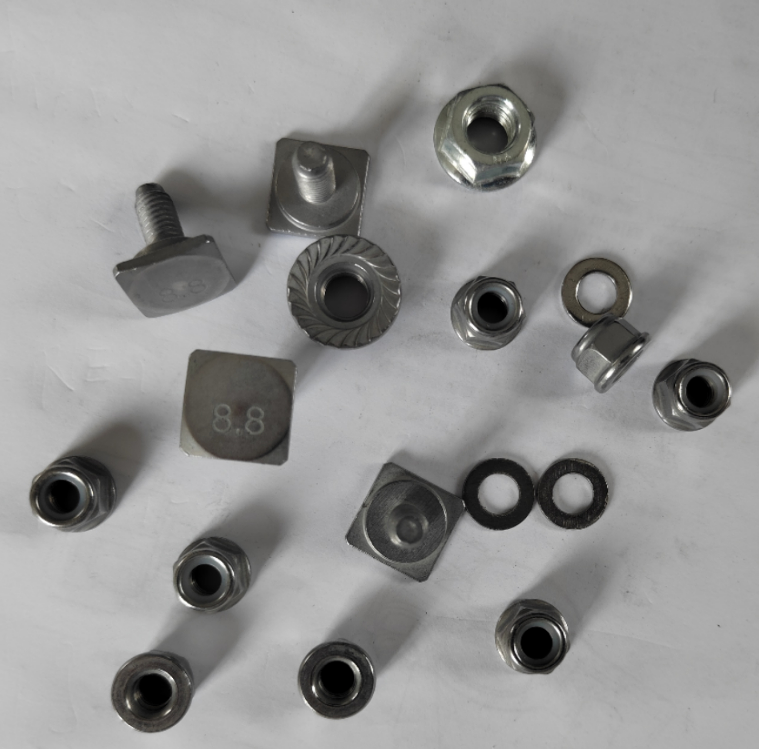 Durable 304 Stainless Steel Lock Nut with Nylon Insert for High-Strength Applications