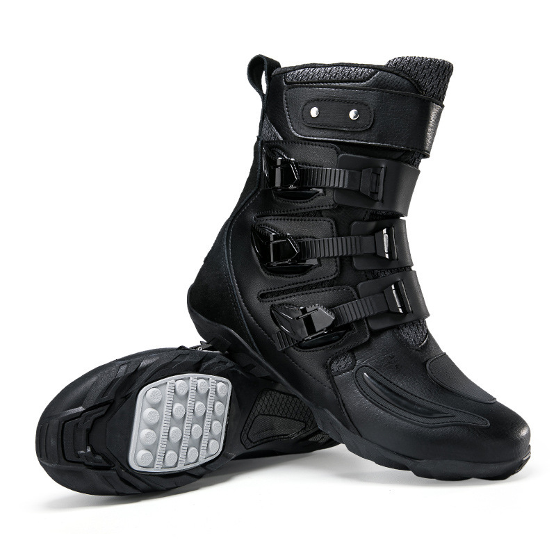 ddmytiger Motorcycle riding shoes, male knight, off-road boots, racing high top four season motorcycle travel equipment C ddmythur