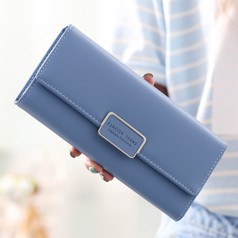 2025 Fashion wallet Wallets Leather Hasp Women s Long Design Purse Clutch Women Lady Wallet Phone Pocket Cartera Mujer