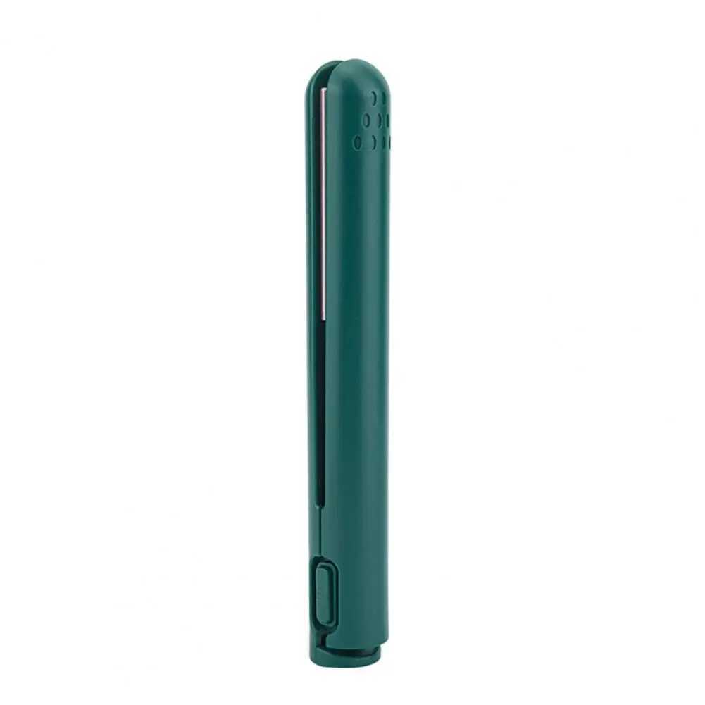 Wireless hair straightener portable USB charging mini curling iron for safe and smooth hair styling CL240923