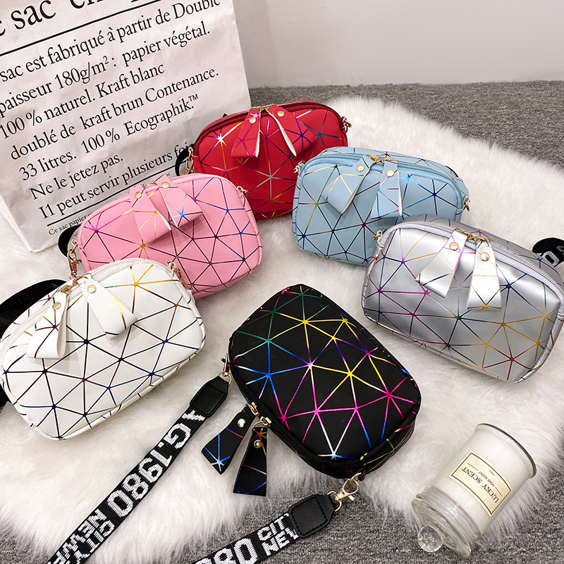 Printed Wide Shoulder Straps Crossbody Bag Designer Ladies Handbags Cosmetic Bag Colorful Grid Pattern Tote Bag Letter Straps Fashion Bags DPD2409234