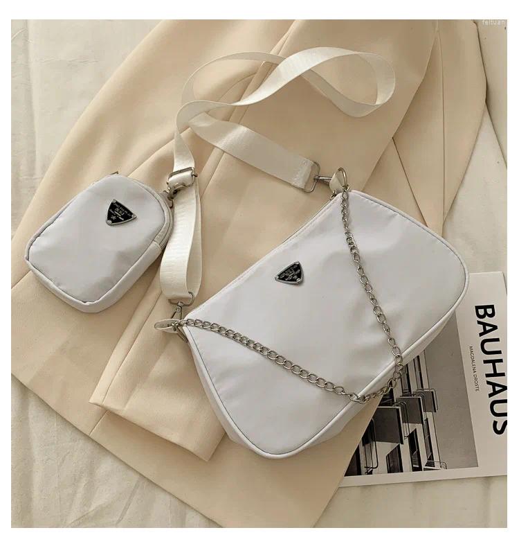 Shoulder Bags 2024 Simple Underarm Solid Color Casual Crossbody Women's Bag Mother And Child Handbags