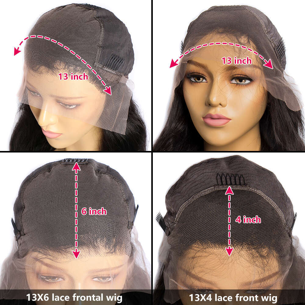 Megeen 12A Afro Kinky Curly Human Hair Wigs 13X4 Front Wig 18 20 Inches Natural Mongolian Lace Frontal Pre Plucked Virgin