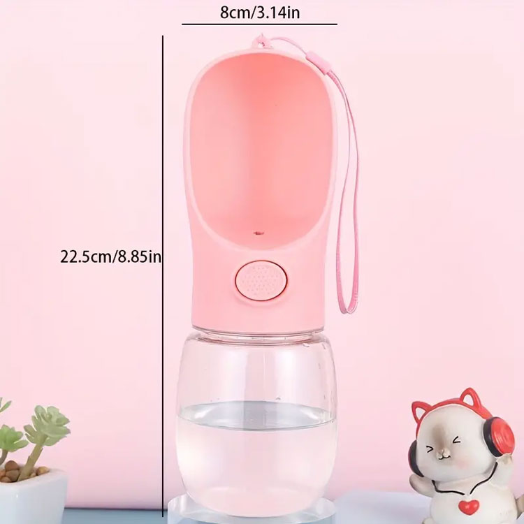 Pet supplies Going out water cup Portable dog water bottle Walking dog accompanying cup cat water feeder