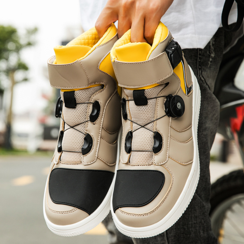 ddmytiger Large size new shoes riding boots for male and female riders, four season board shoes, motorcycle travel equipment C ddmythur