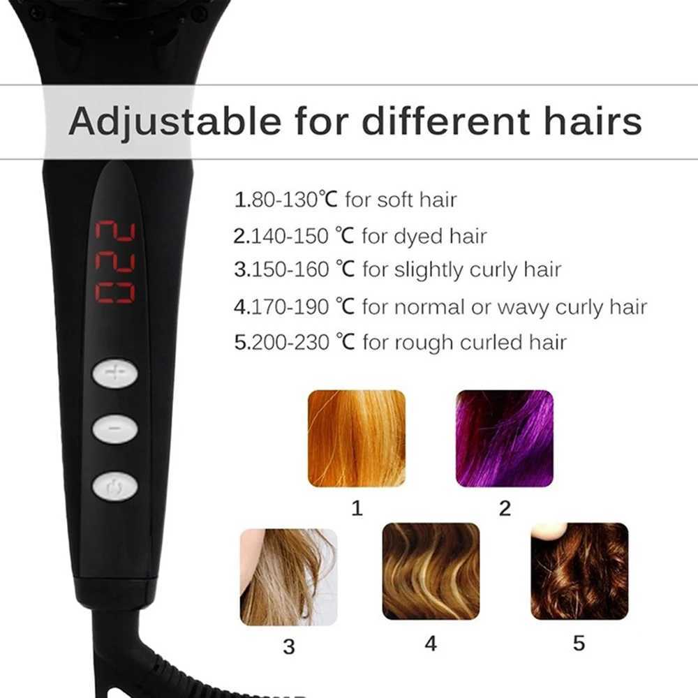 Quick hair straightener beard straightener ironing comb salon quick hot hair styling tool ceramic straightening brush CL240923