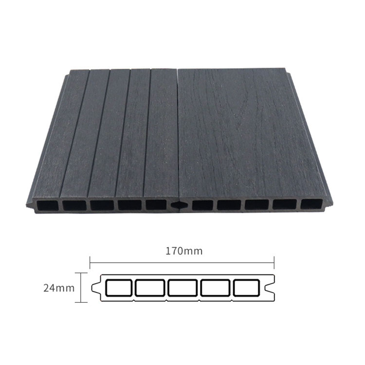 Outdoor Decorative Hollow Plastic Wood Square Bar Railings