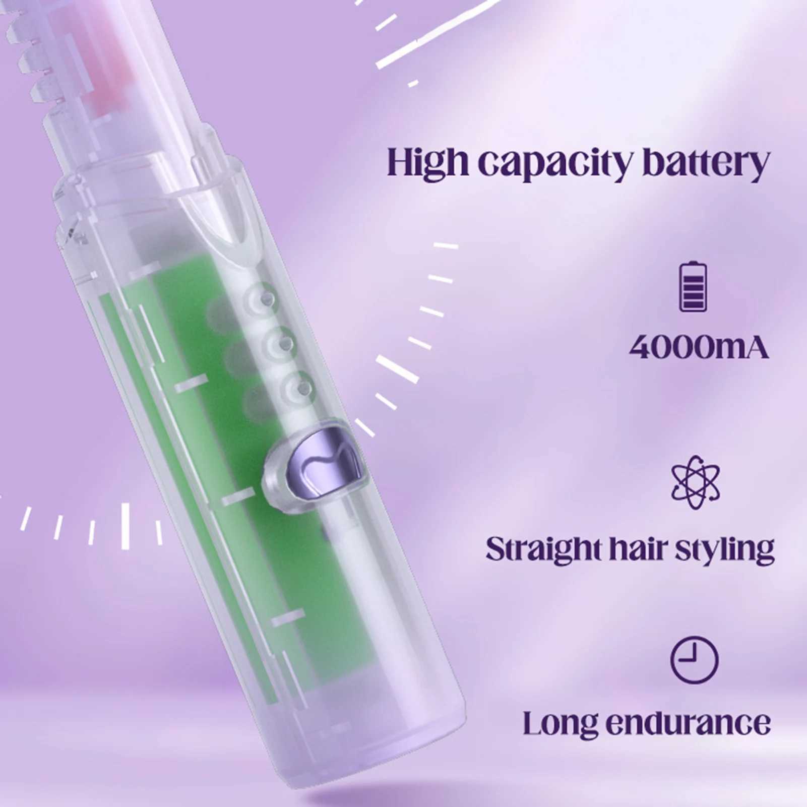 Dual purpose straightener for various hairstyle designs CL240923
