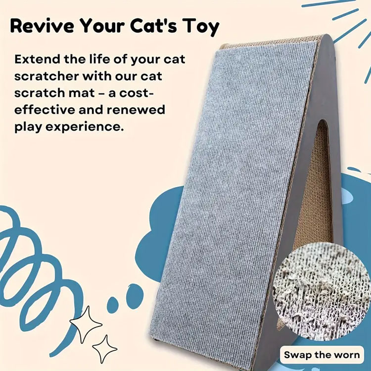 Furry Kitten Friendly Self-Stick Felt Wall Grips & Armrest Protection for Cats