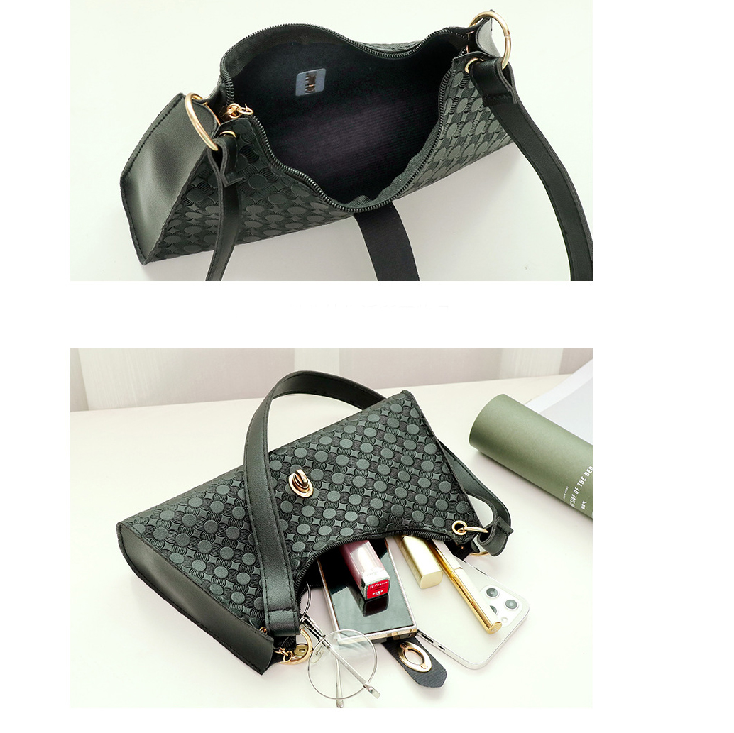 Round Dot Underarm Bag 2024 Ladies Handbags luxury designer womens totes Sweet Ladies shoulder Bags 5 colors purse wallets CSD2409234