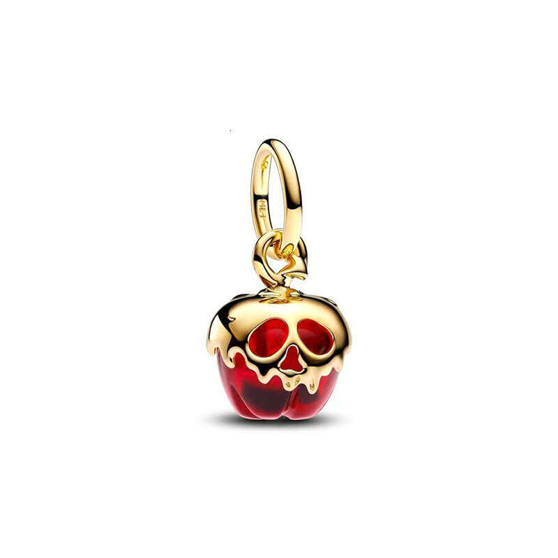 Fashion hot selling Halloween pumpkin Bead Pendant 925 Silver Skeleton Witch Charms Bead Fit Bracelet Necklace Women DIY Jewelry Gift Wholesale