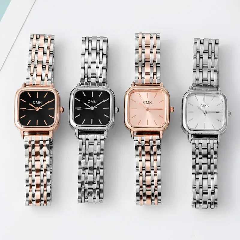Casual Women Quartz Watch Classic Alloy Strap Wristwatch Square Ladies Watches Simple Clock Gift Relogio Feminino Reloj MujerX240923