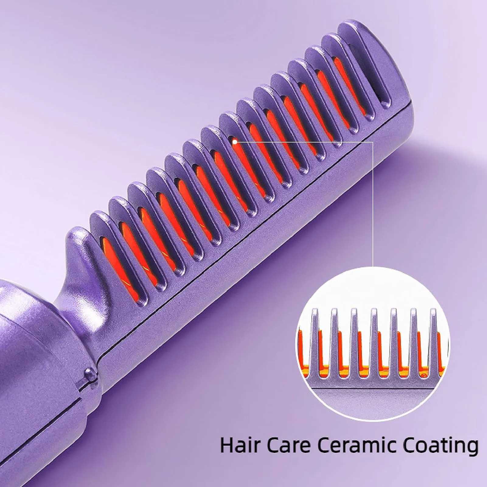 Mini straightener with negative ion moisturizing hair care and heating suitable for various hairstyle designs CL240923
