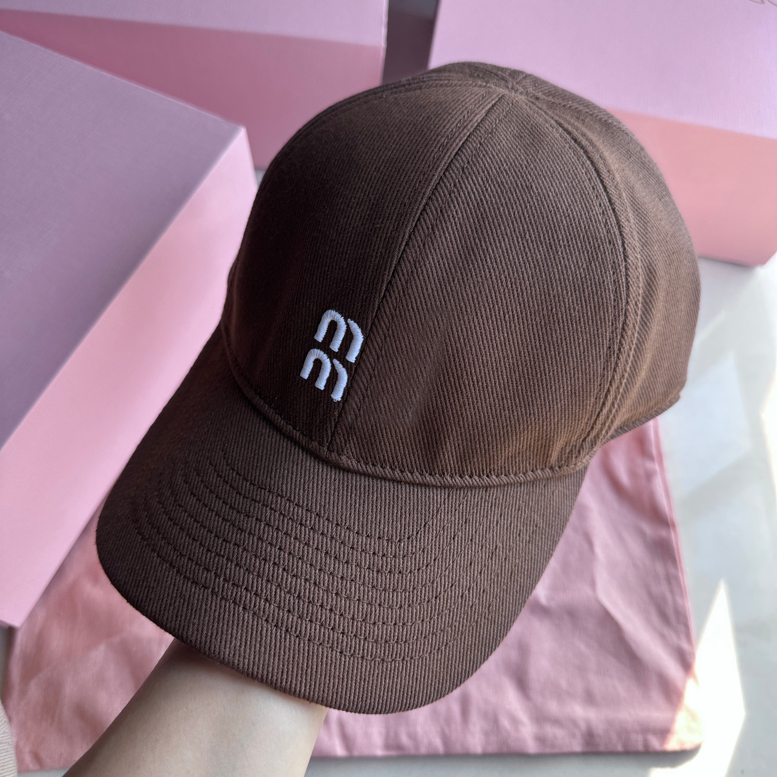 2025 Men Women Ball Cap With Letter Embroidery Designer Caps Drawstring Adjustable Black Brown Blue Sunbonnet Hat For Sunshade