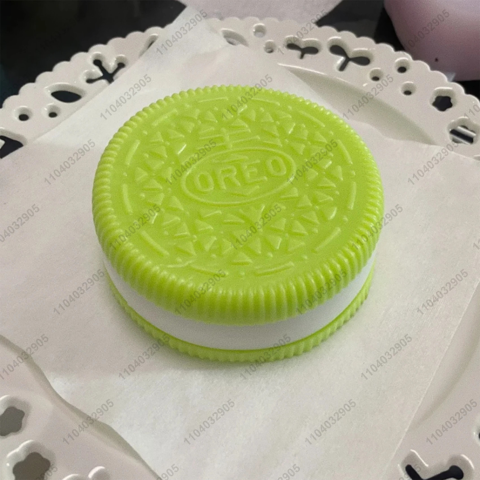 Squishy Silicone Taba Squishy 0.2kg Big Cookie Sand Biscuit Squeeze Toy Mochi Toy Anti Stress Release Hand Relax 240903