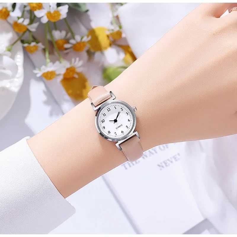 Hight Quality Brand Quartz Watch Ladies Fashion Small Dial Casual Watch Leather Strap Wristwatch for Women Relojes Para MujerX240923