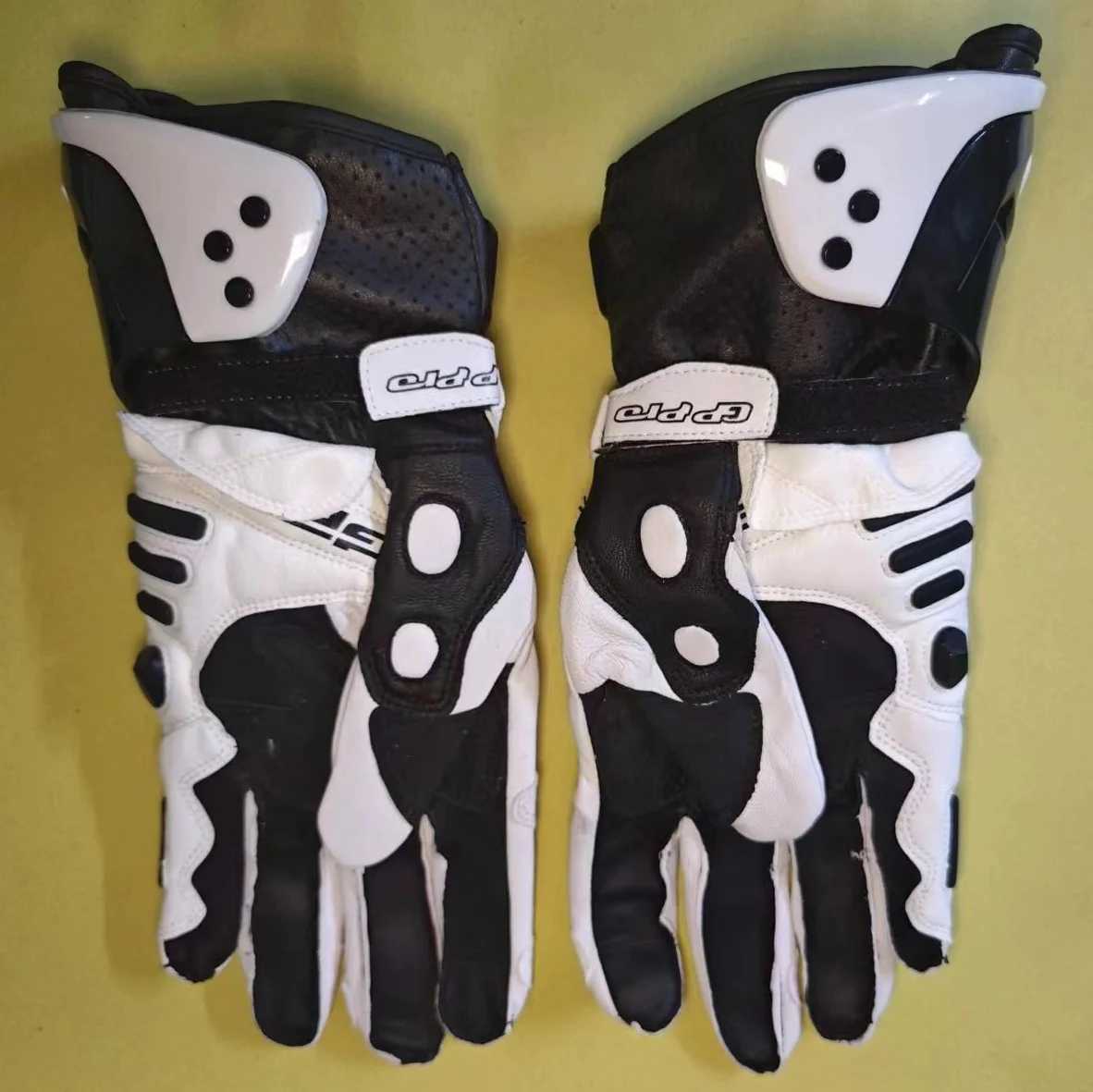 Motorcycle protective gloves long GP gloves off-road protective equipment motorcycle racing leather gloves W240923