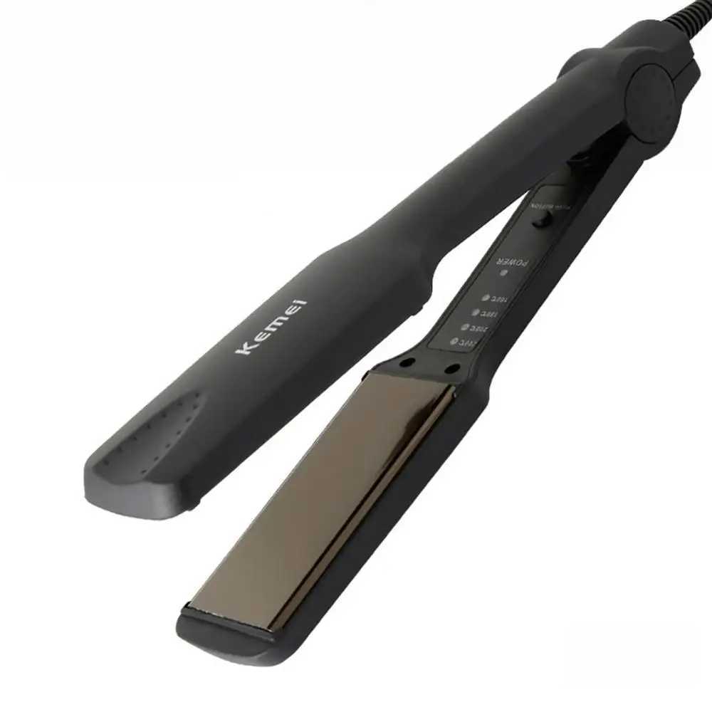 Curling and straightening dual-use straight hair splicing constant temperature 4-speed portable air bangs curling straightener CL240923
