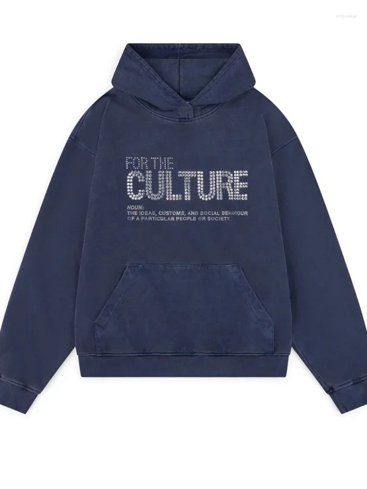 Women's Hoodies American Retro Printed Letter Hooded Sweatshirt Street Personality Autumn Men's Accessories