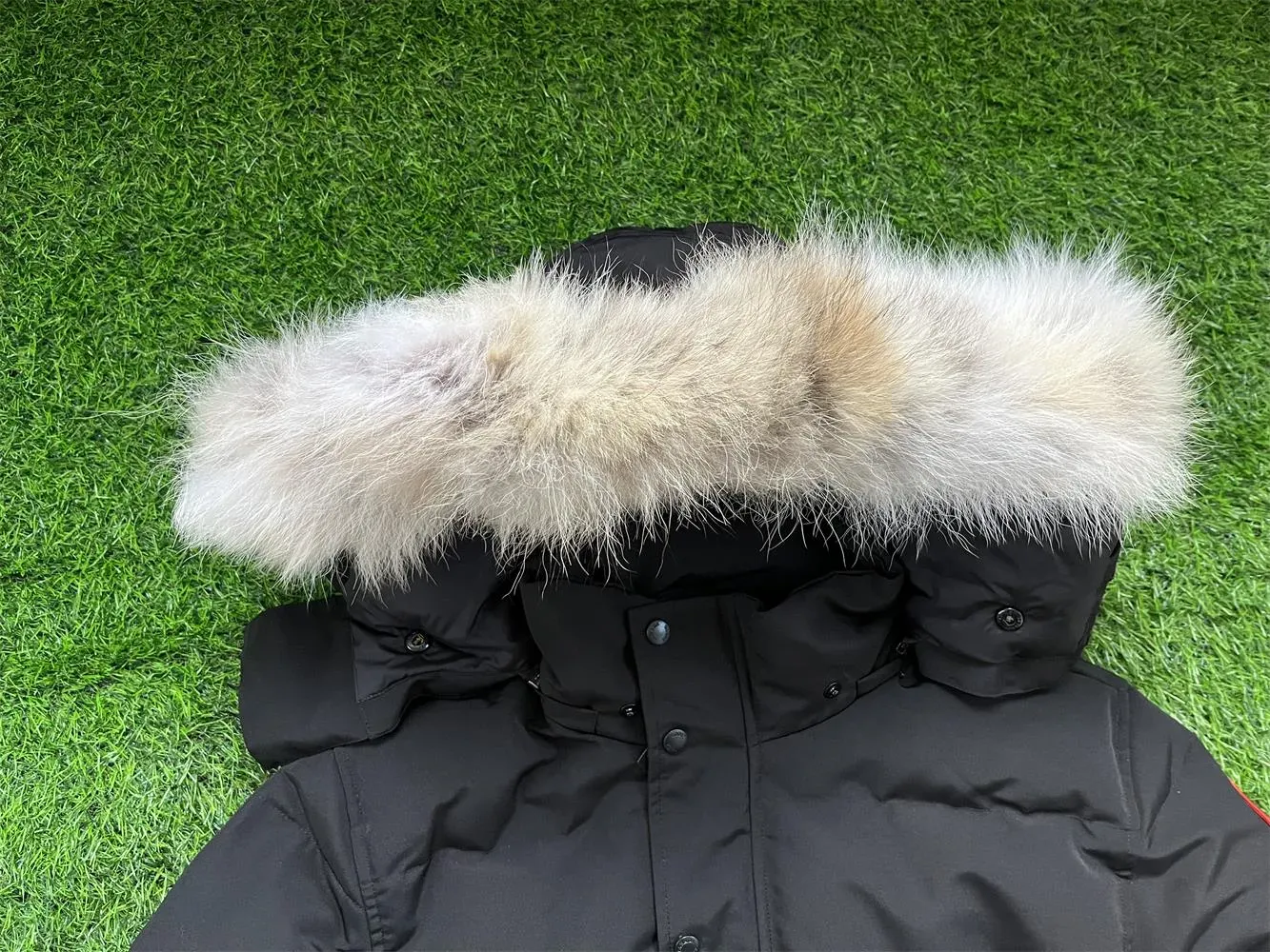 Down Jacket Canada Coats Parka Coat jassen outerwear real coyote fur Real Big Fur Hooded Fourrure Manteau Down Jacket Coat Hiver Parka Doudoune