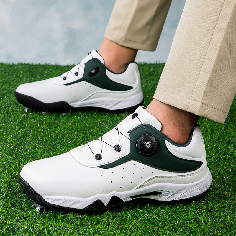 ddmytiger 2024 new rotating button golf for couples, wear-resistant, non slip, detachable professional sole shoes C ddmythur