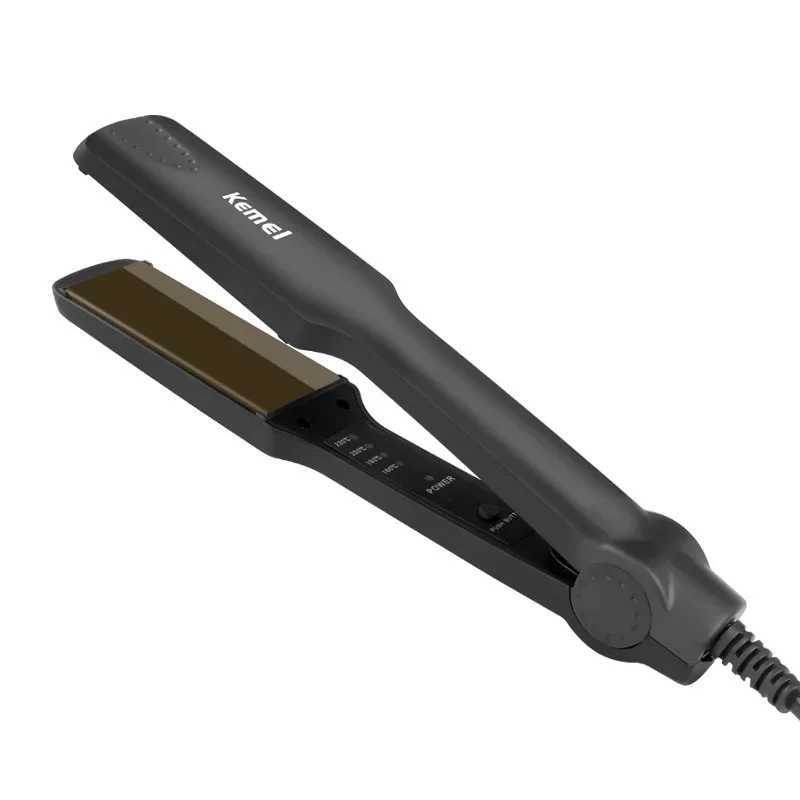 Kemei 329 Quick Hot Female Hairless Style Electric Split Straight Hair Straightener Wholesale CL240923