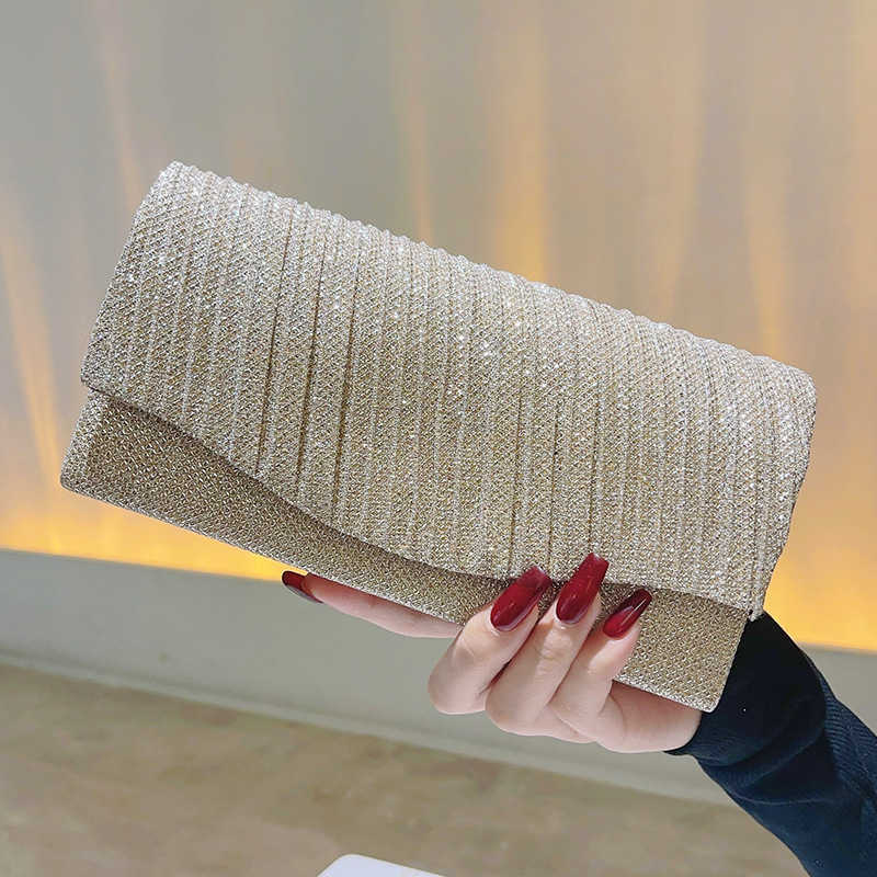 Clutch Bag Korean Fashion Chain Designer Bag Daily Casual Shoulder Bag Crossbody Bag Small Bag Womens Wallet Handbag 240920
