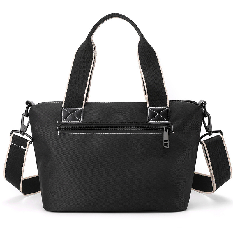 2025 New Single Shoulder Women's Trendy And Versatile Simple Fashion Designer Bag Korean Edition Large Capacity Handheld Diagonal Nylon Bag Cross