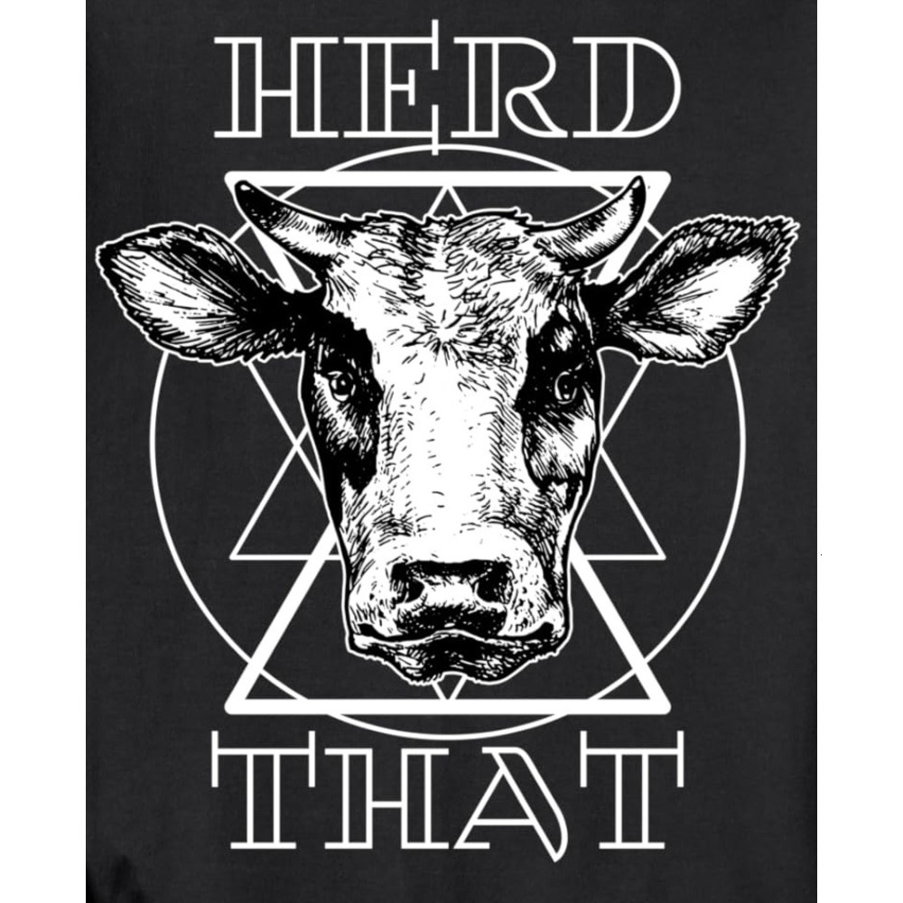 Long Sleeve Shirts for Men sweatshirt Herd That for Farmers and Cow Lovers Funny Gift Sweatshirt Streetwear Casual tops clothes