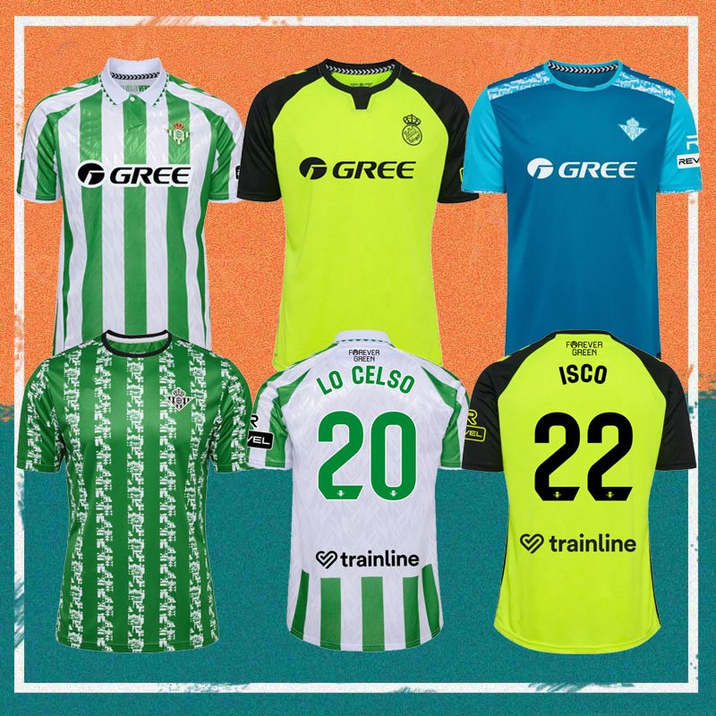 24/25 real Betis ISCO soccer Jerseys 2024 JOAQUIN LO CELSO EZ ABDE AITOR RUIBAL Shirt VITOR ROQUE BAKAMBU PERRAUD SABALY AVILA CHIMY IKER S.ALTIMIRA Football