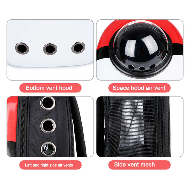 Portable astronaut spacecraft, small cat and dog carrying backpack, pet supplies