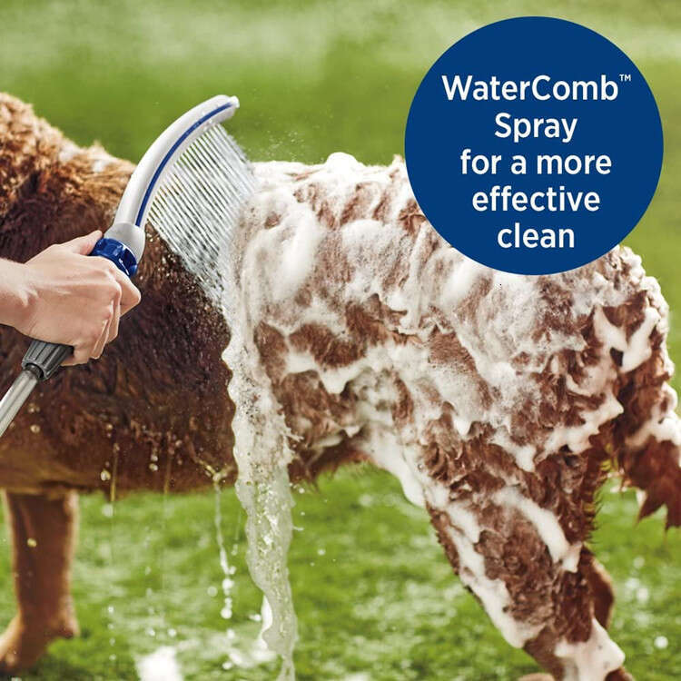 Pet bath multifunctional comb dog with adjustable water volume of 2.5 meters shower set pet supplies