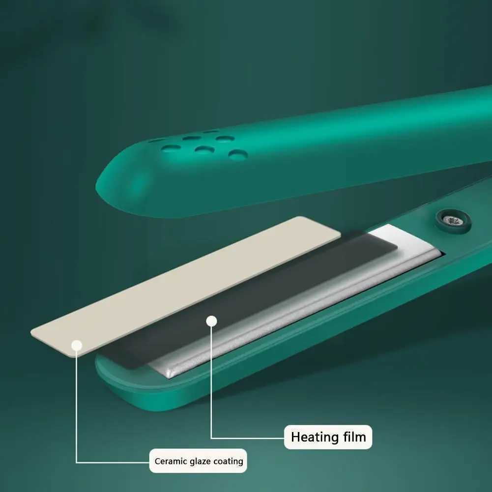 1 portable cordless mini curling iron straight tool USB charging curling iron curling iron CL240923