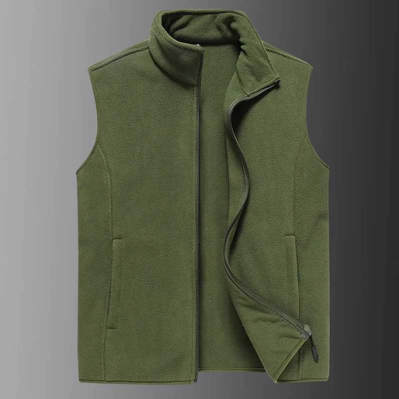 2024 Winter New Mens Warm Wool Vest Jacket Hooded Sleeveless Vest Autumn Fashion Casual Vest Jacket Mens 9807 W240923